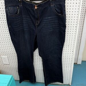 Lane Bryant Dark Blue Denim Jeans